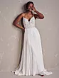 Abito da sposa Maggie Sottero Poppy con dettagli in pizzo e spalline sottili, elegante e raffinato.