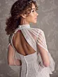 Abito da sposa Maggie Sottero IRAVATI con dettagli in pizzo e schiena scoperta.