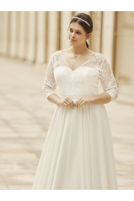 Abito da sposa medusa curvy