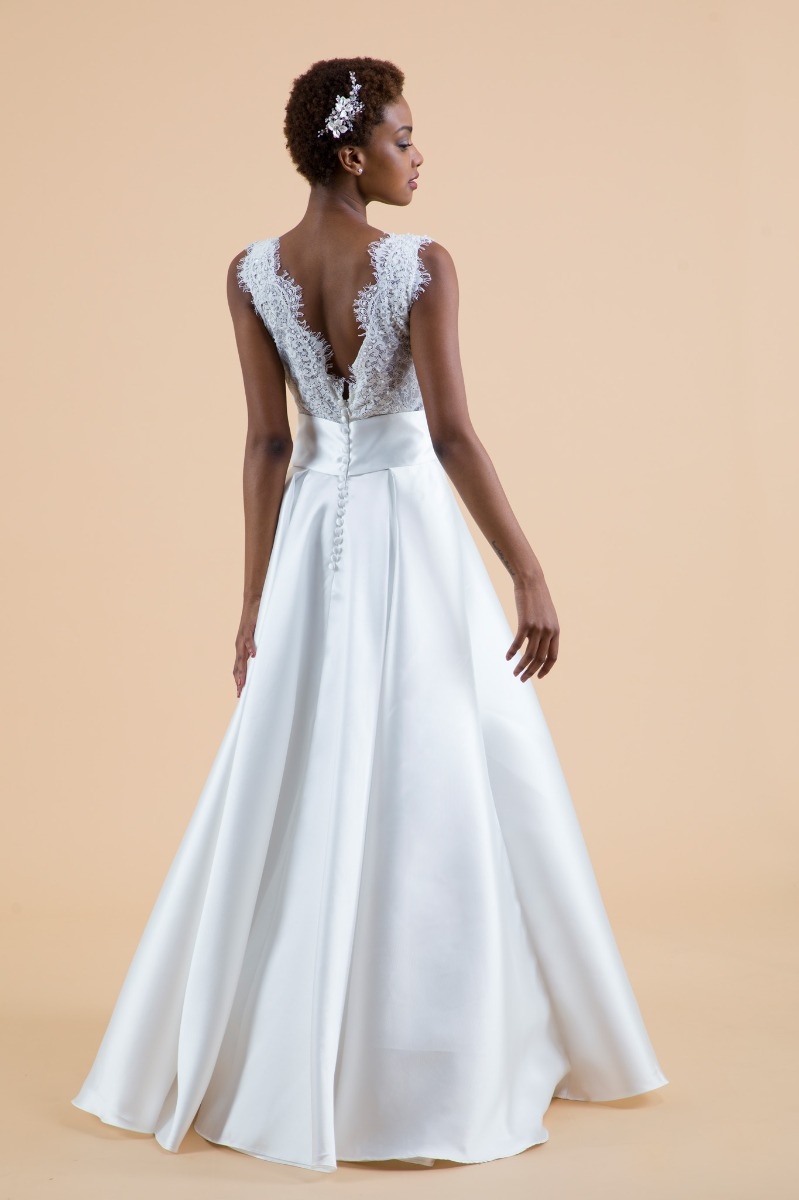 abito da sposa glicine