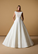 Abito da sposa ZETIAN Nicole Milano, corpetto ricamato, gonna ampia, elegante e raffinato.