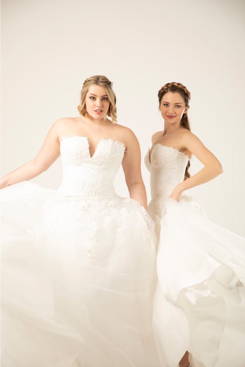 Abito da sposa tulipano curvy