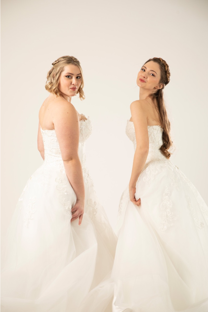 Abito da sposa tulipano curvy