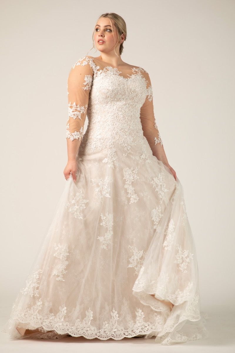 ABITO DA SPOSA MARGHERITA CURVY