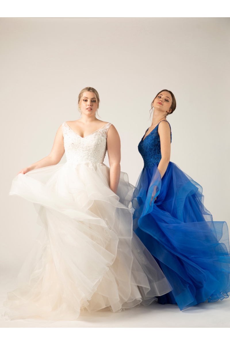 Abito da sposa biancospino curvy