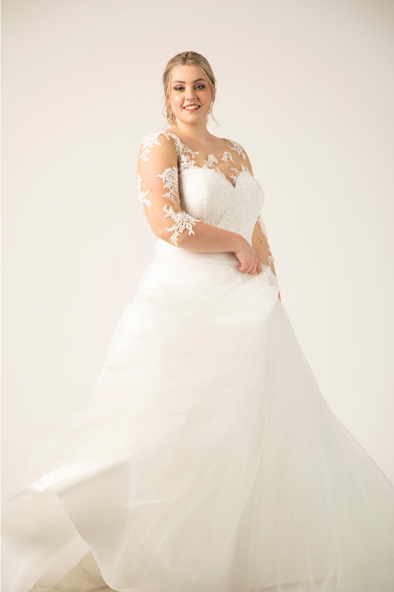 Abito da sposa PRIMULA CURVY