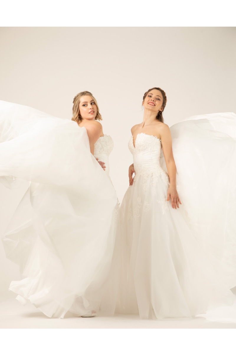 Abito da sposa tulipano curvy