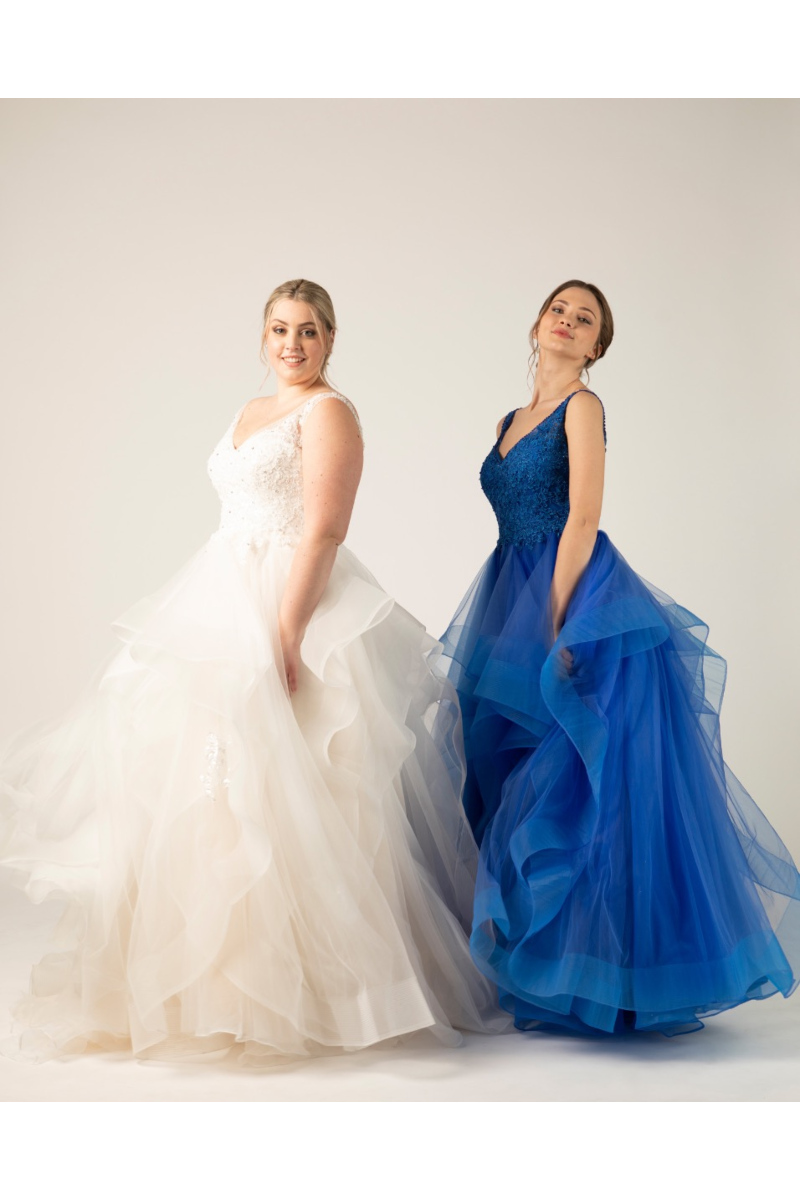 Abito da sposa biancospino curvy