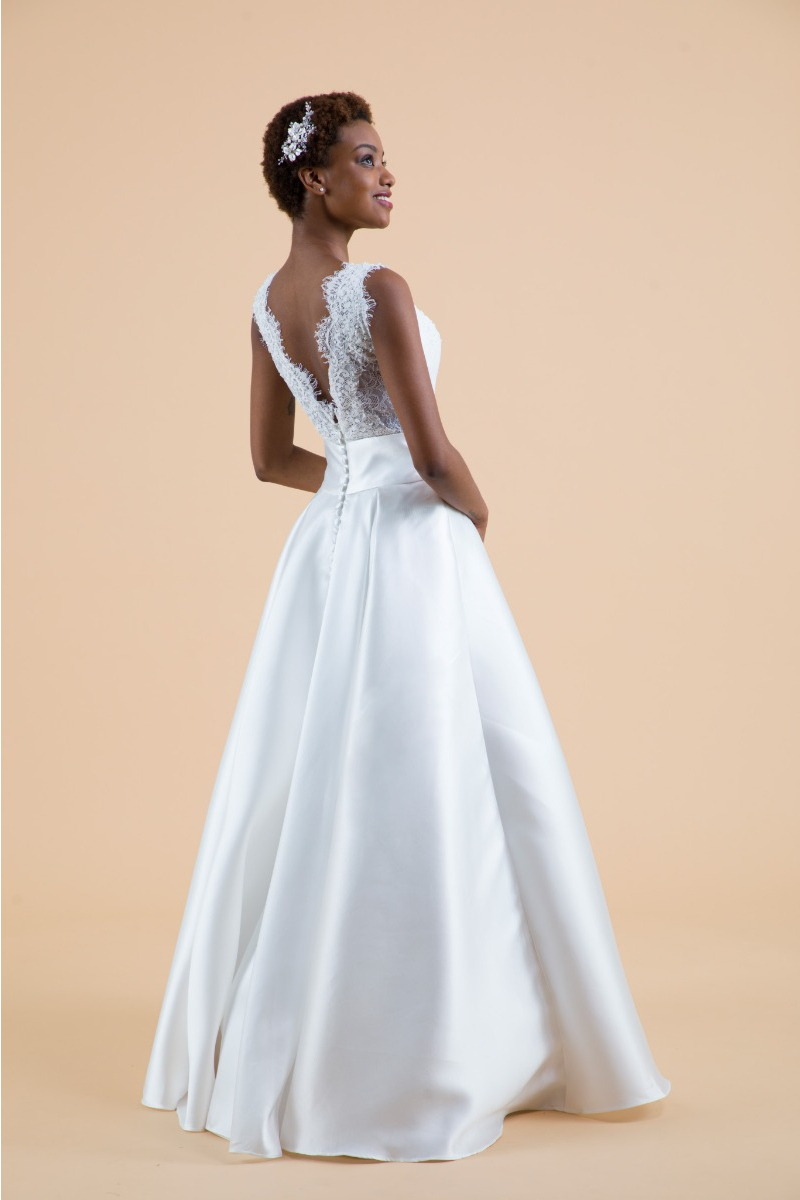 abito da sposa glicine