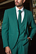 ABITO CLASSICO TRE PEZZI VERDE