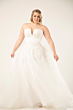 Abito da sposa tulipano curvy