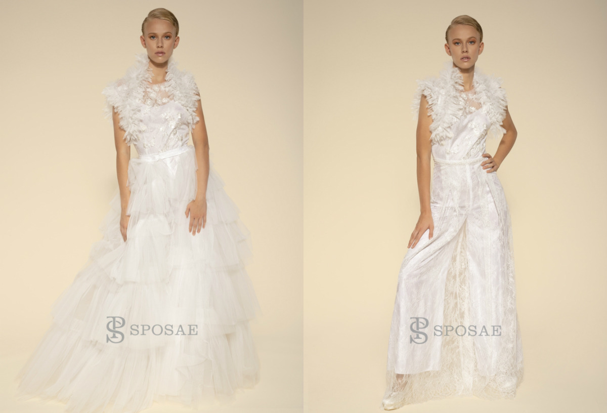 Perché scegliere un abito da sposa "dual dress"