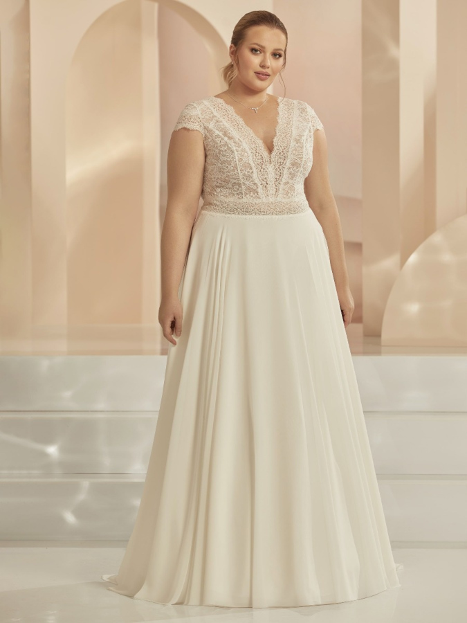 ABITO DA SPOSA OUTLET EUFRAT CURVY
