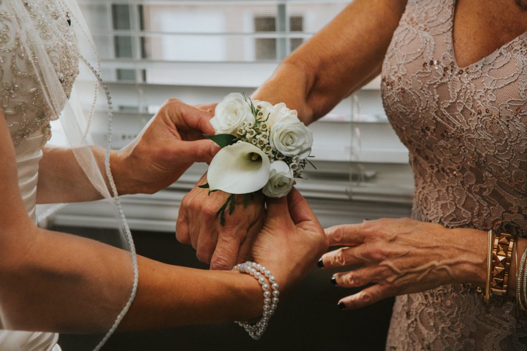 6 Pezzi Corsage Da Polso Per Sposa, Damigelle D'onore, Matrimonio